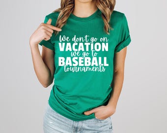 Baseball Mom Shirt | Baseball Tournament Weekends | Baseball Dad