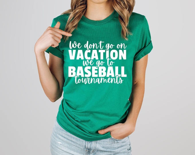 Baseball Mom Shirt | Baseball Tournament Weekends | Baseball Dad