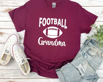 Football Grandma Shirt | Grandma Tshirt | Football Shirt | Proud Football Grandma | A4 Performance Shirt | Bella Canvas | Sweatshirt