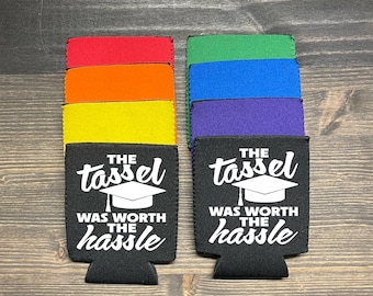 Celebrate Success in Style! Class of 2025 Can Coolers for Graduation Party | Tassel Was Worth the Hassle