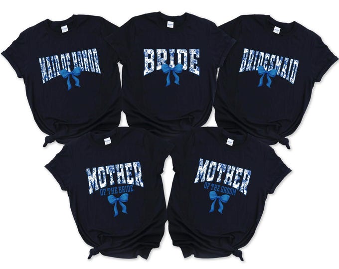 Wedding Party Shirts |  Bride Shirt | Mother of the Groom |Bridal Shower | Bachelorette Party | Wifey Shirt | Free Shipping