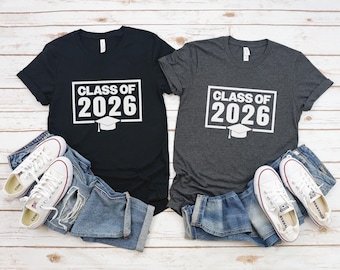 Graduation | Class of 2026 | Graduate Shirt | Happy Graduation | Great for Graduation Party | Free Shipping