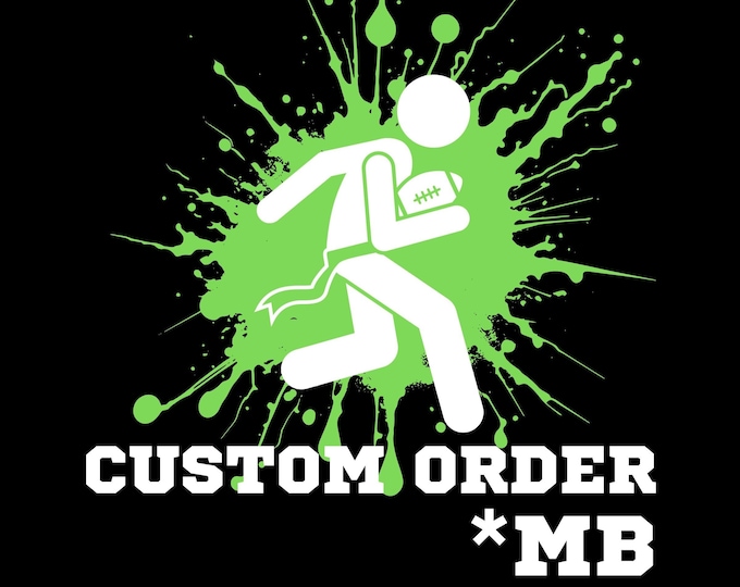 Custom Hawks Order MB Flag Football