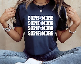 Sophomore Shirt | Class of 2029 | Back to School | High School | College | Graduation | Free Shipping