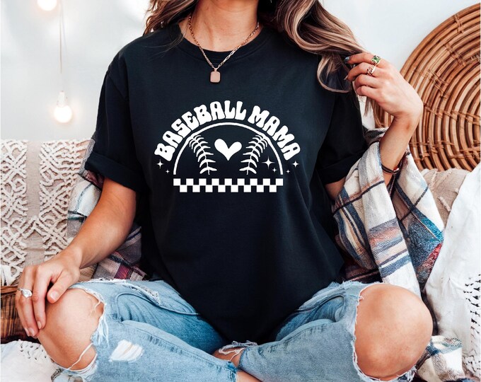 Baseball Mama Shirt | Baseball Mom | Perfect Gift for Mom | Free Shipping