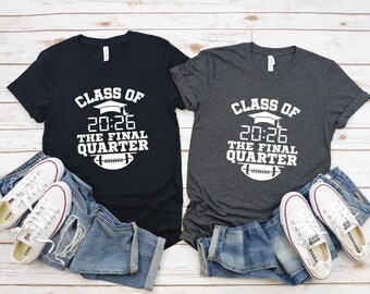 2026 Football Senior Shirt | Seniors Night 2026 | Graduation Shirt | Class of 2026 | Senior Football Tshirt