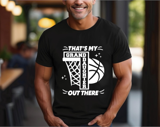 Basketball | That's my Granddaughter | Basketball Grandma | Basketball Grandpa | Basketball Family Shirts | Game Day Apparel