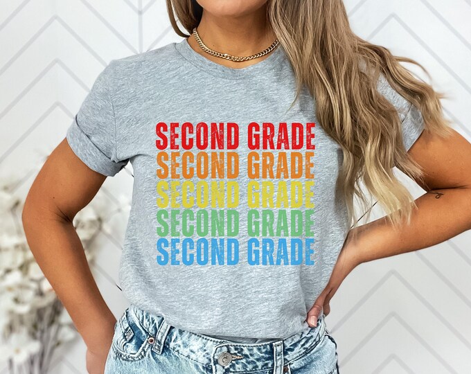 2nd Grade or Student Teacher Shirt | Back to School Elementary Apparel