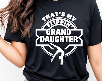 Gymnastics Grandma Shirt | That's My Flippin' Granddaughter Tee