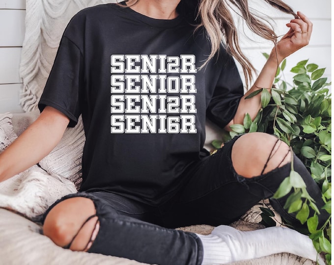 Senior Shirt | Class of 2026 | Digital Senior Design | Back to School | High School | College | Graduation | Free Shipping