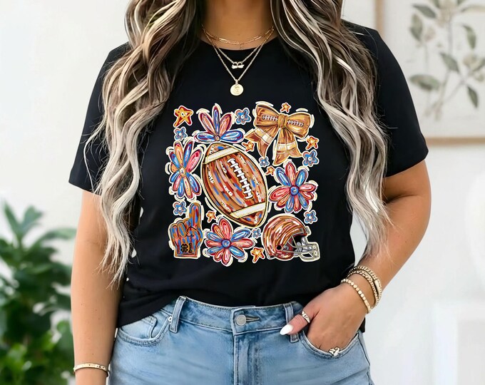 Trendy Football Game Day Shirt, Mom, Grandma, Sister
