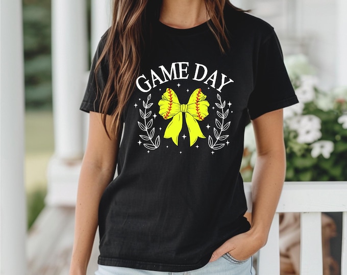 Softball Game Day | Classy Softball Shirt | Softball Mom | Softball Grandma | Free Shipping