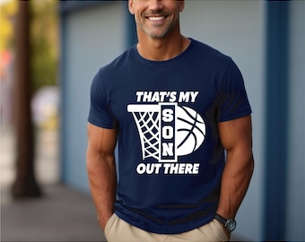 Basketball | That’s My Son | Basketball Mom Shirt | Basketball Dad Shirt | Matching Family Shirts | Game Day Tees