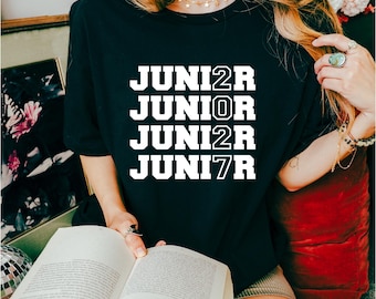Junior Shirt | Class of 2027 | Back to School | High School | College | Graduation | Free Shipping