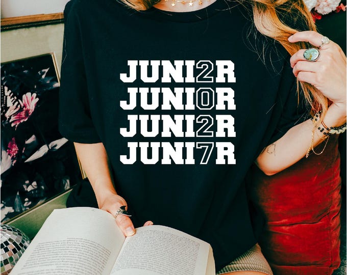 Junior Shirt | Class of 2027 | Back to School | High School | College | Graduation | Free Shipping