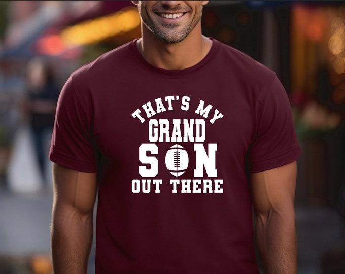 That’s My Grandson | Football Grandma Shirt | Football Grandpa Shirt | Football Family | Matching Family Shirts | Grame Day Shirts