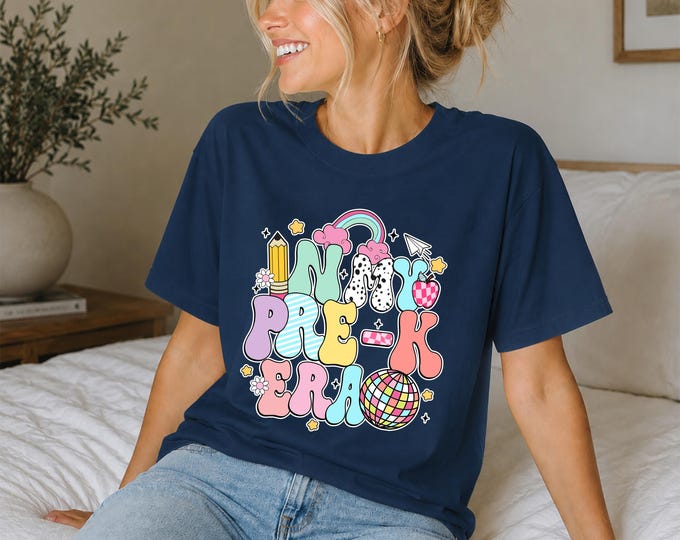 Pre K Era | Preschool Shirt | Back to School, First Day, Teacher Apparel