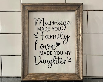 Gift for Future Daughter in Law | Custom Wedding Gift | Personalized Wedding Gifts for the Momentous Celebration | Custom Wall Art