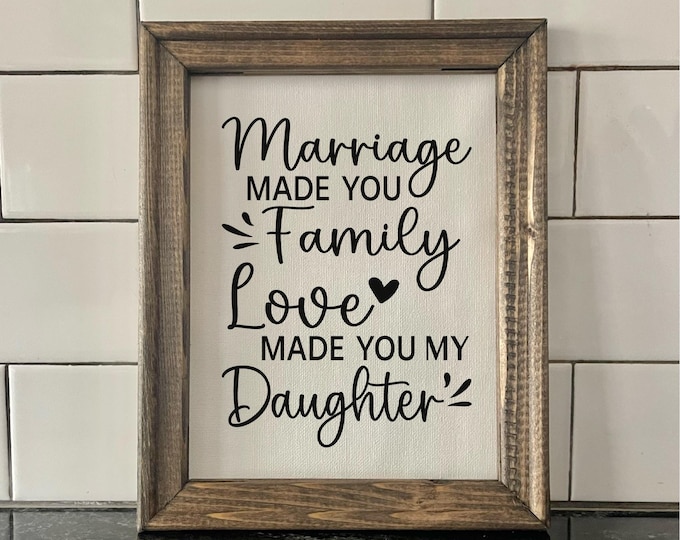 Gift for Future Daughter in Law | Custom Wedding Gift | Personalized Wedding Gifts for the Momentous Celebration | Custom Wall Art