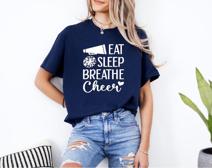 Cheer Shirt | Eat Sleep Breathe Cheer Squad Swag