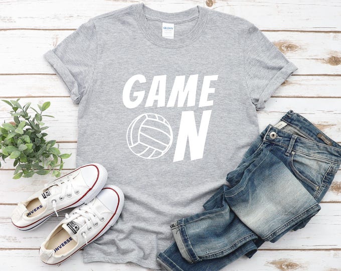 Volleyball Game Day Shirt | Volleyball Game On Shirt | Volleyball Coach TShirt | Volleyball Tshirt | Perfect Gift for Coach