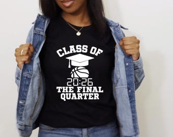 Class of 2026 Basketball Senior Shirt | Seniors Night 2026 | Basketball Graduation Shirt | Class of 2026 Tshirt | Senior Basketball Shirts