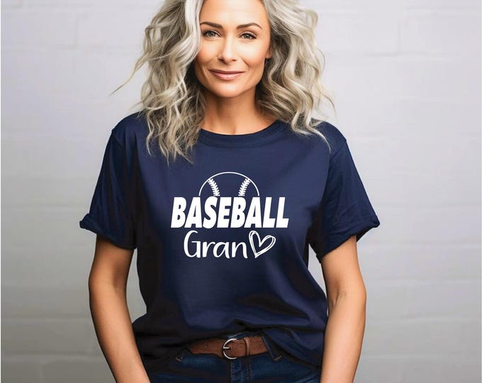 Baseball Gran Shirt |  Perfect Gift for Gran | Game Day Family Tshirts | Baseball Shirt