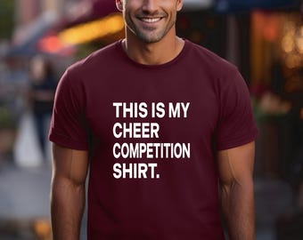 Funny Cheer Competition Shirt | Cheer Dad Shirt | Cheer Grandpa | Funny Cheer Shirts | Cheer Family Shirts | Cheer Gifts | Gift for Him