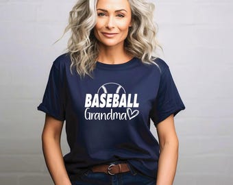 Baseball Grandma Shirt | Gift for Grandma | Shipping Included