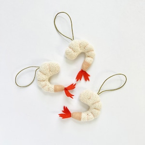 Wool Shrimp Ornament image 8