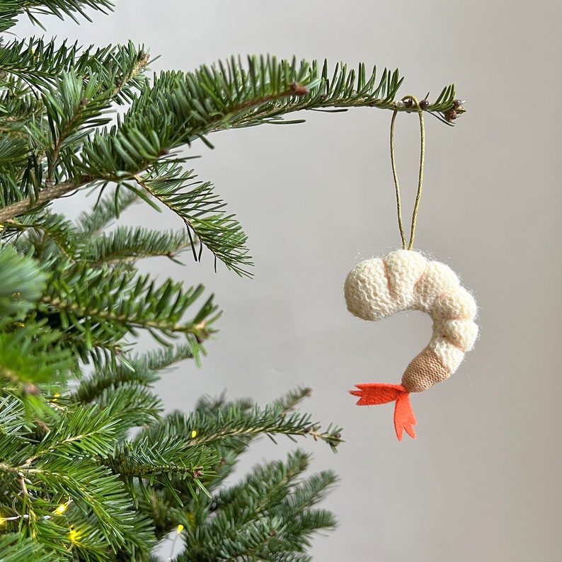 Wool Shrimp Ornament image 3