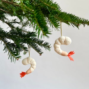 Wool Shrimp Ornament image 5
