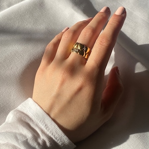 Bague doré
