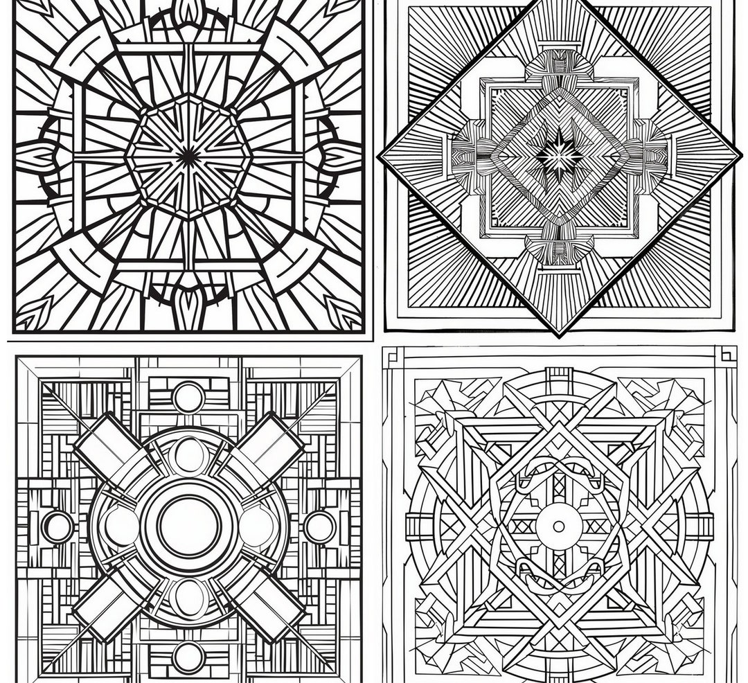 Trippy Adult Coloring Book Psychedelic Art Drawing Colouring Animals