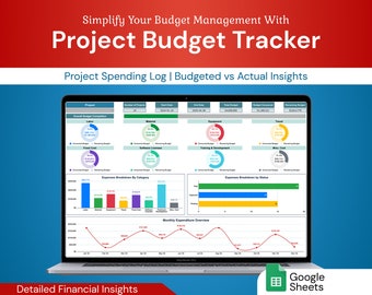 Project Budget Tracker | Optimize Project Spending | Google Sheets Version