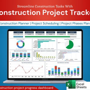 Bau Projektleiter | Optimieren Sie Konstruktionsaufgaben | Excel-Tool