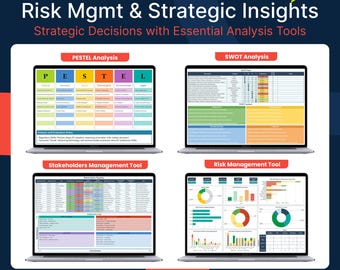 Risk Management and Strategic Insights 4in1 Toolkit