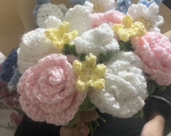 Crotchet Flower Bouquet