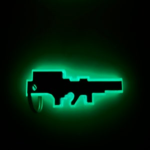 Helldivers 2 stratagaem keychain - Quasar Cannon