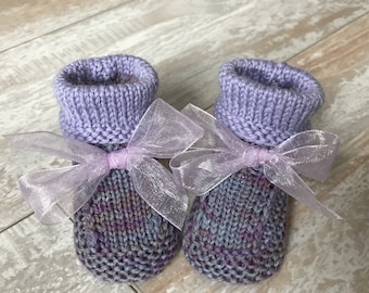 Baby Booties KNITTING PATTERN - Shake More Sockies - Seamed or Seamless, in Five Sizes - Digital Download PDF