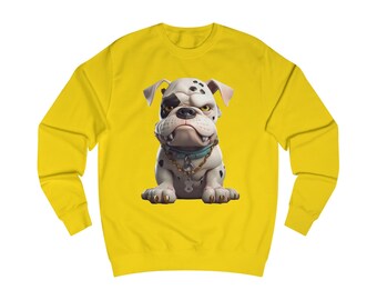 Süßes Bulldoggen-Hundeliebhaber-T-Shirt | Geschenke für Bullterrier-Besitzer | Lebhaftes Aquarell-T-Shirt mit englischer Bulldogge | Englische Bulldogge Geschenk | Hundemama-Shirt