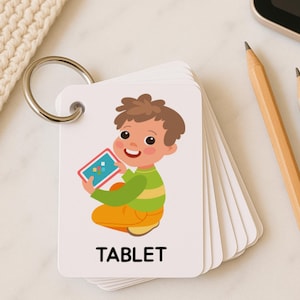 104 Printable Picture Communication Cards, Nonverbal Visual Aid,  Nonverbal Speech Aid for Classroom, Homeschool, Autism Communication
