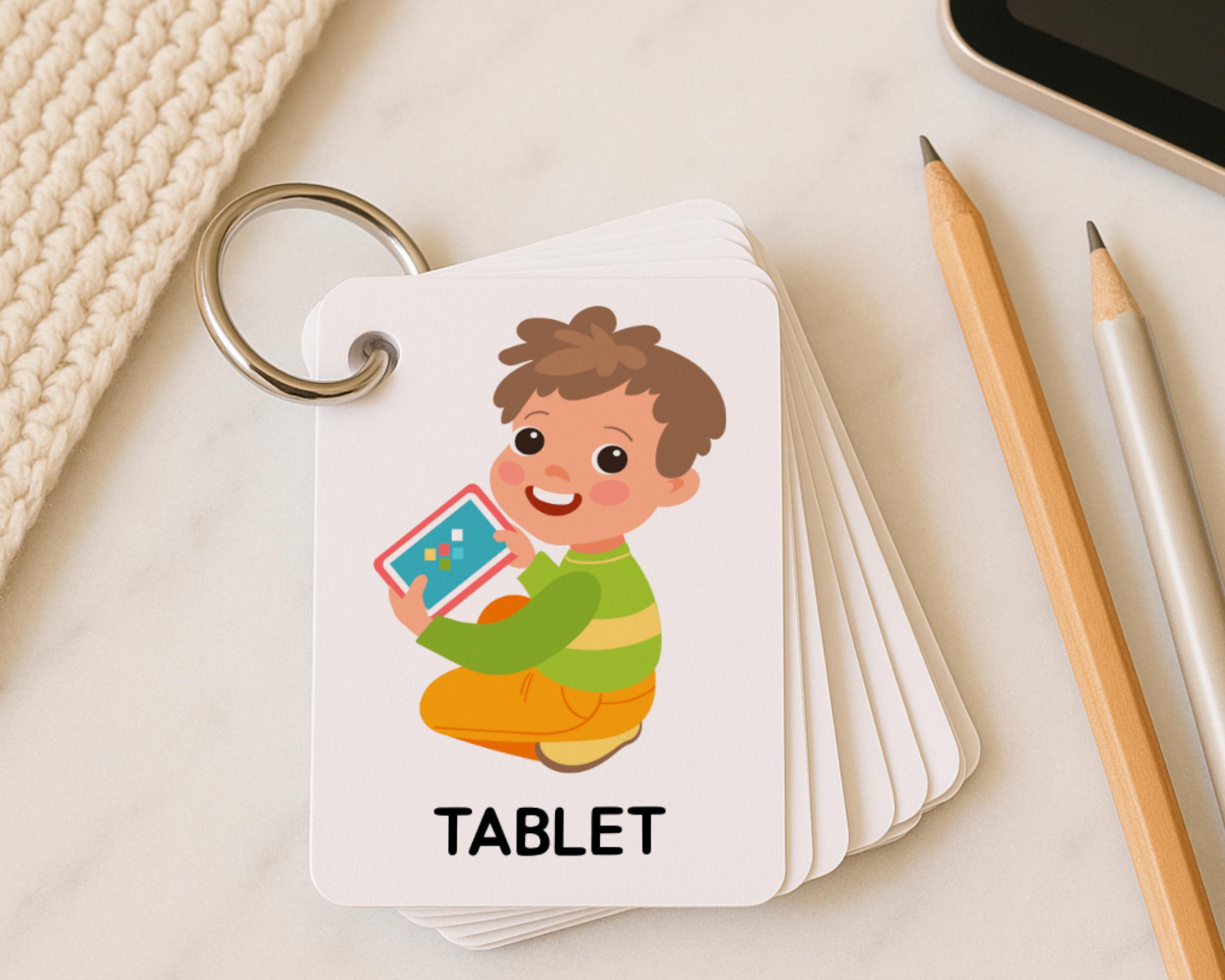 104 Printable Picture Communication Cards, Nonverbal Visual Aid ...