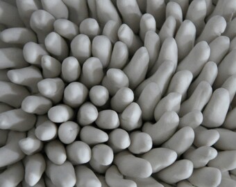 Matchstick - Porcelain Micro Tile - 3D Textured Decorative porcelain Wall Tile Sculpture ceramic wall sculpture