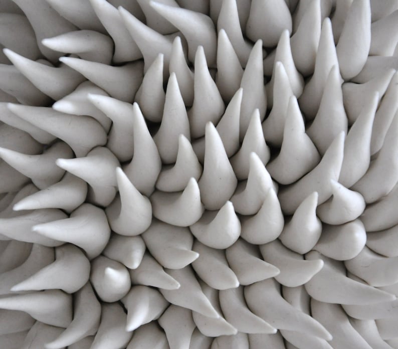 Turf Micro Tile Porcelain Wall Art Ceramic Textured Sculpture