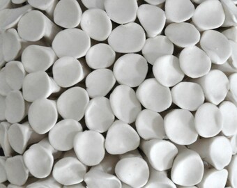 Fungi - Porcelain Micro Tile - Ceramic Wall Sculpture Wall Tile