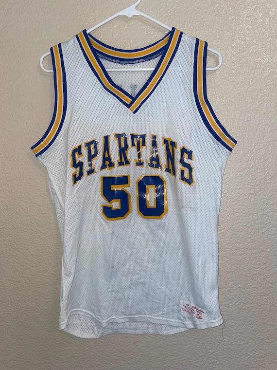 Vintage Spartans Jersey Silva number 50 size 42 y2k