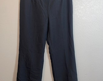 SALE SALE Clearance SALE 90s grunge black pin striped pants academia