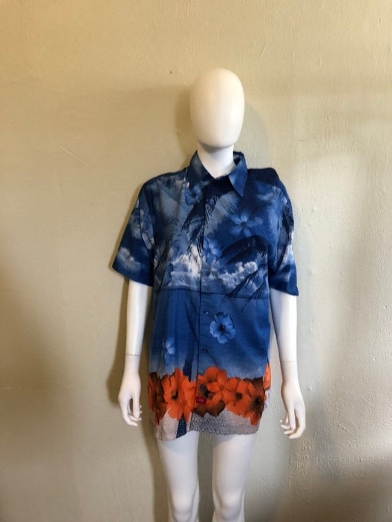 Hawaii Vintage Hawaiian shirt, collared hawaii shi