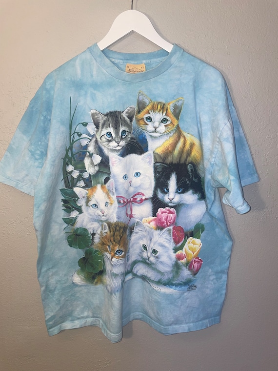 The mountain vintage 2000 kitty cat T-shirt size … - image 1